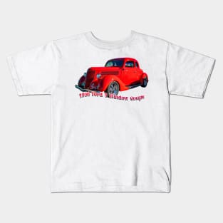 1936 Ford 5 Window Coupe Kids T-Shirt